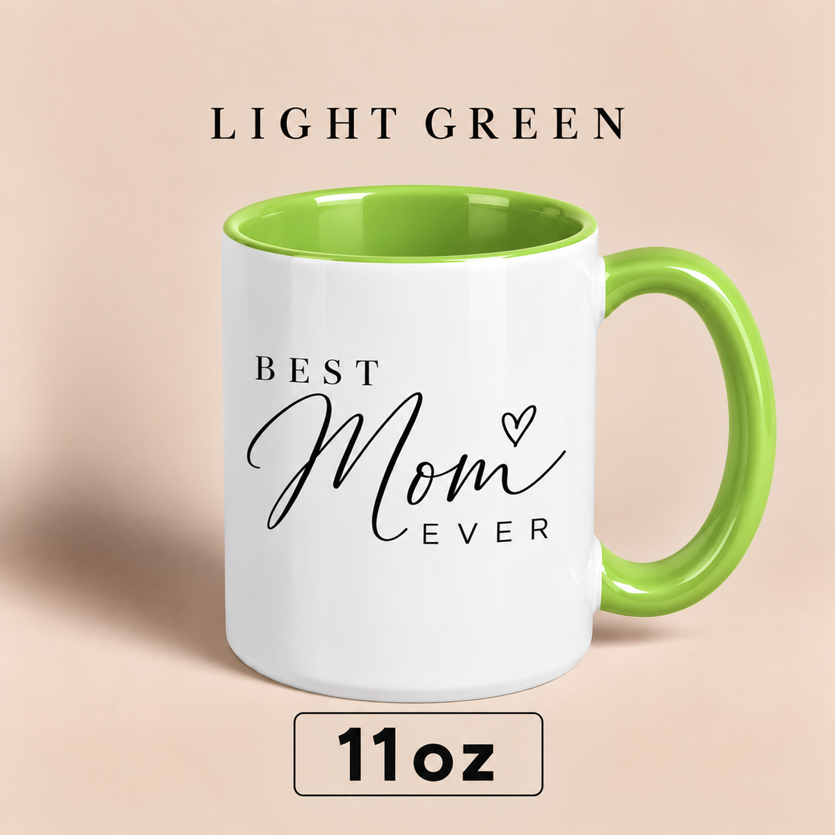 Personalized Best Mom Ever Mug, Custom Mom Title Gift, Mother’s Day Mug for Mom