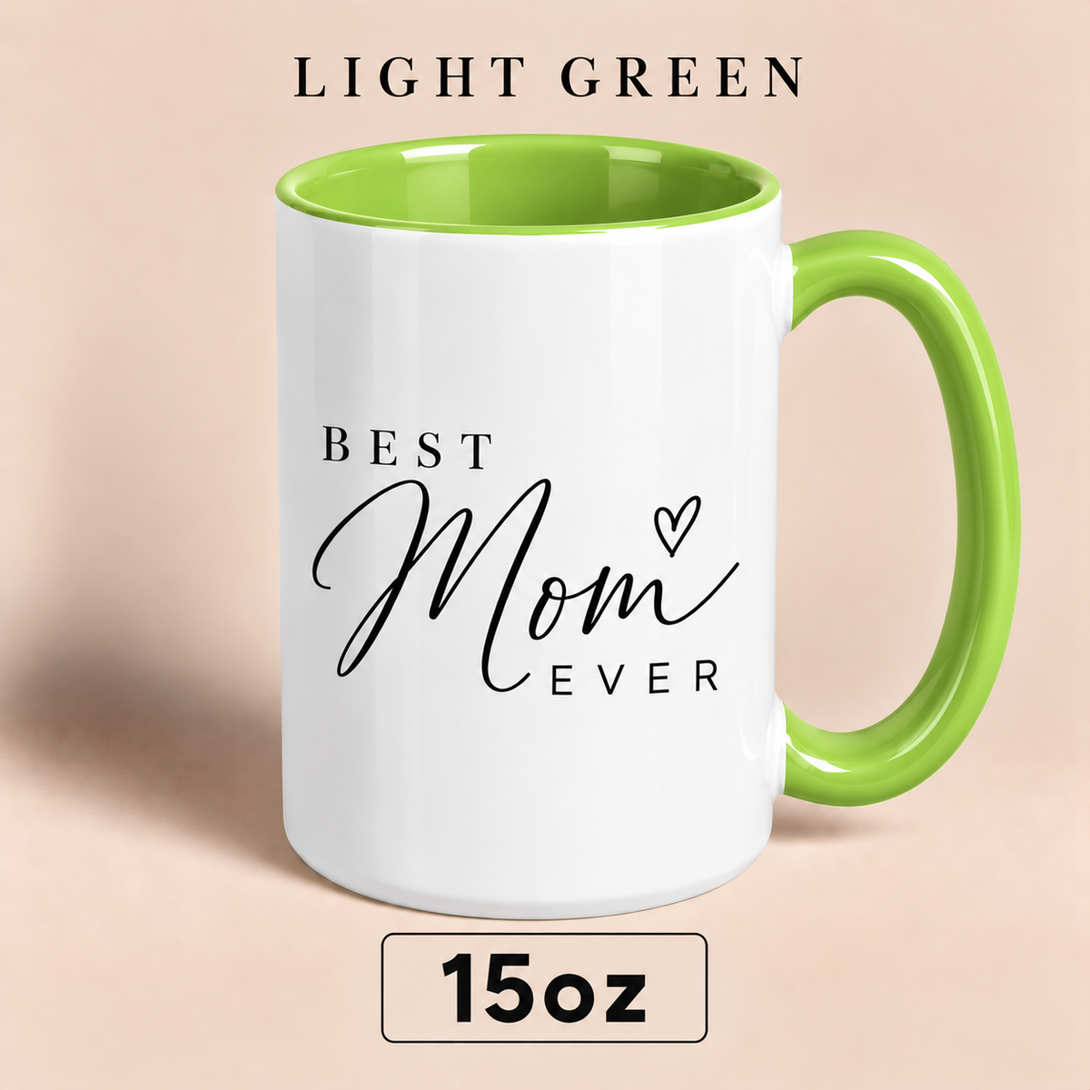 Personalized Best Mom Ever Mug, Custom Mom Title Gift, Mother’s Day Mug for Mom