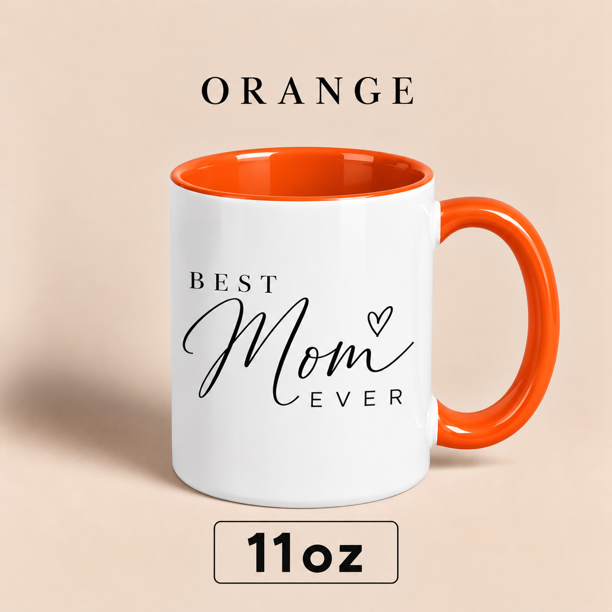 Personalized Best Mom Ever Mug, Custom Mom Title Gift, Mother’s Day Mug for Mom